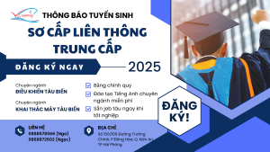 ThÔng BÁo TuyỂn Sinh SƠ CẤp TÀu BiỂn LiÊn ThÔng LÊn Trung CẤp TÀu BiỂn